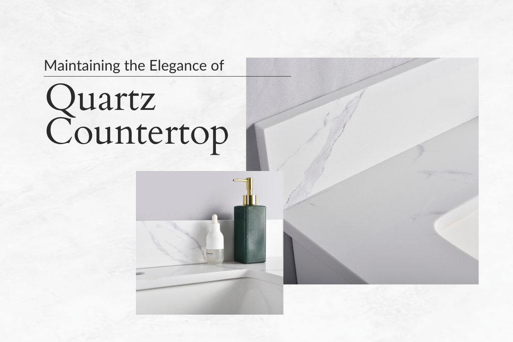 Maintaining the Elegance of Quartz Vanity Countertop Tops