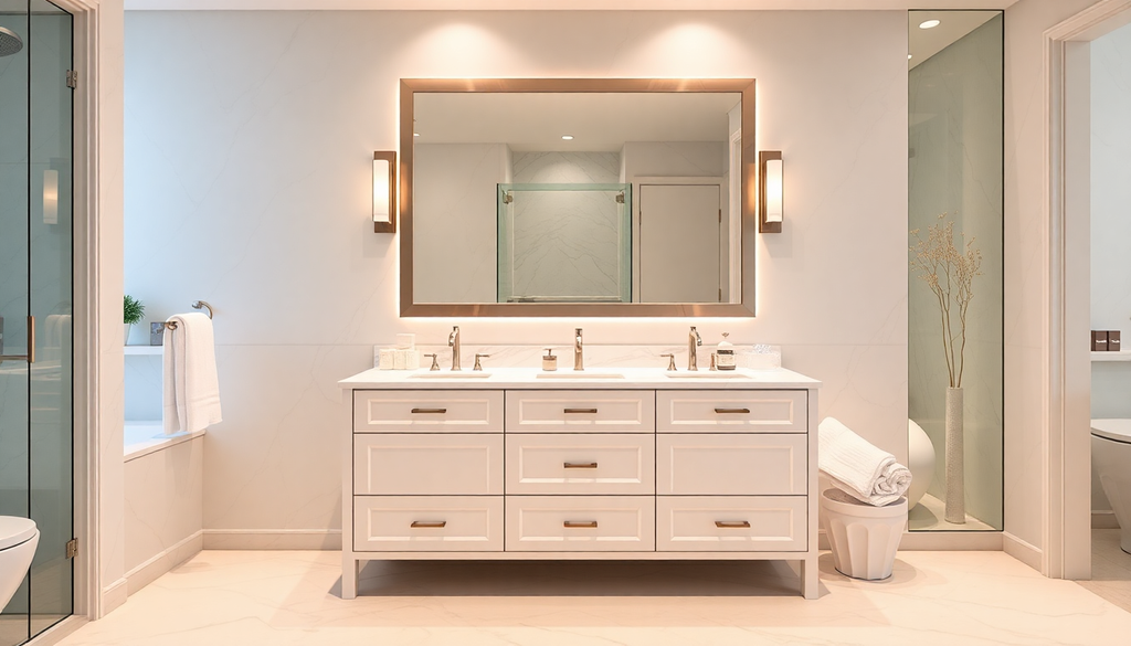 Elevate Your Bathroom with a White Vanity: A Timeless and Versatile Choice