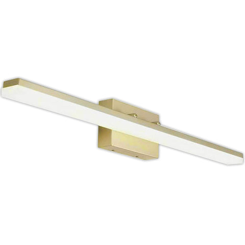 Minimalist Linear LED Wall Light – Brushed Gold Finish HT-9875 GD