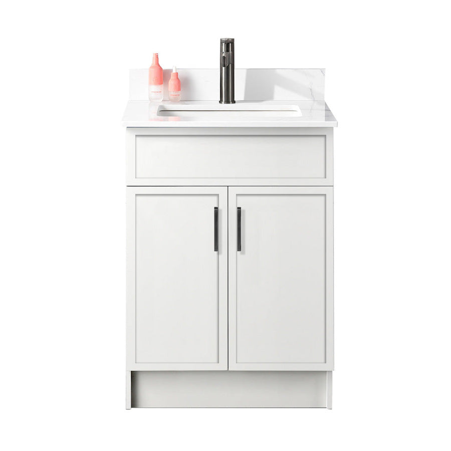 24″ Bathroom Vanity (HDF). Slim Shaker. Free Standing