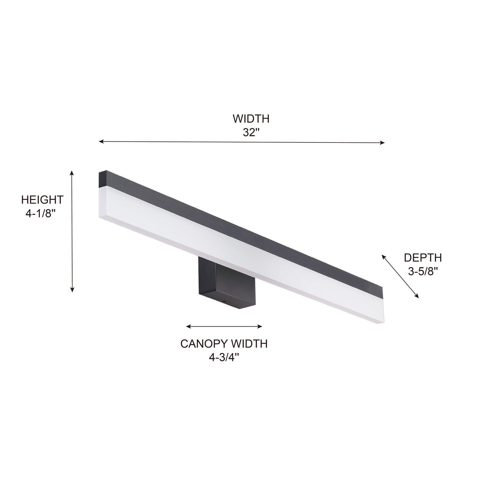 Myth Realm - [3024xx] MRLVN024 LED Vanity Light size-options