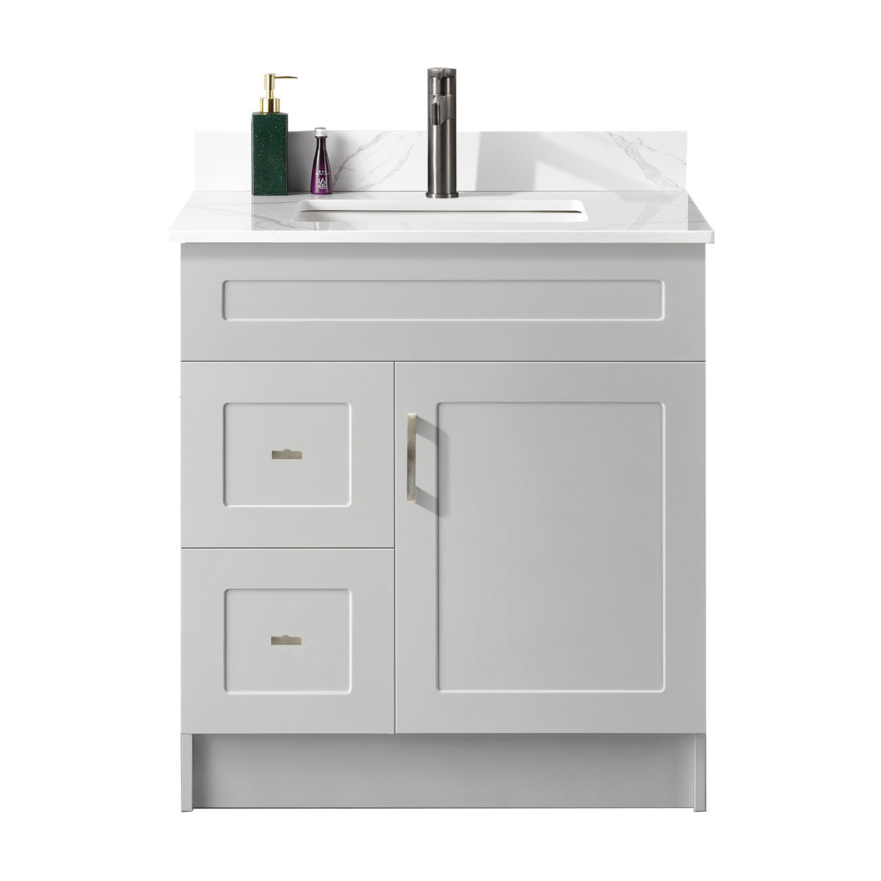 30″ Bathroom Vanity (HDF). Free Standing