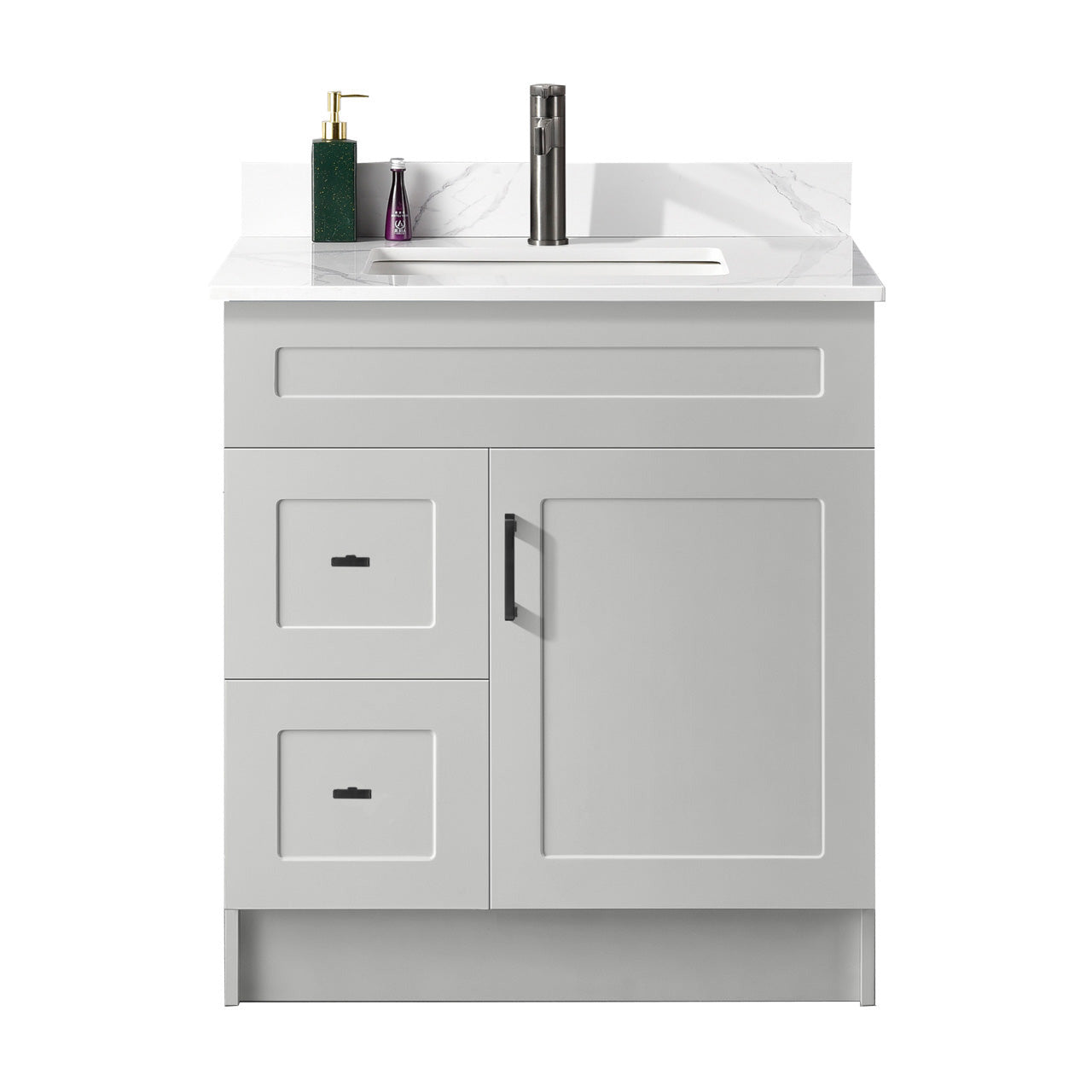 30″ Bathroom Vanity (HDF). Free Standing