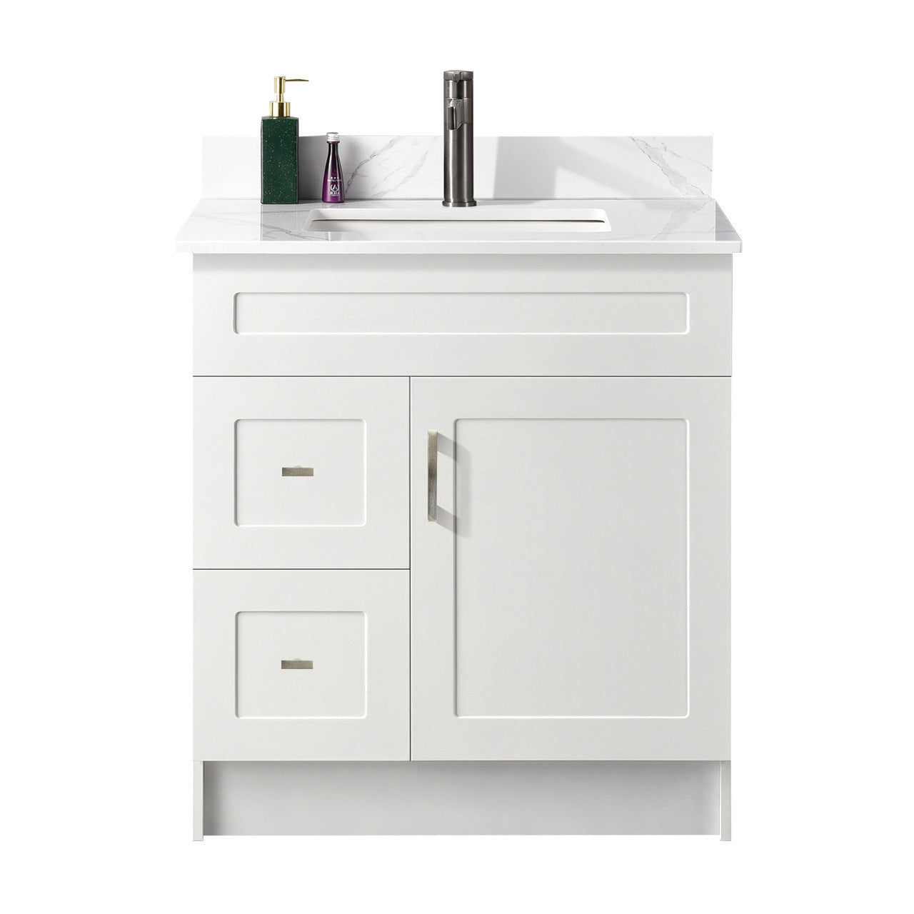 30″ Bathroom Vanity (HDF). Free Standing