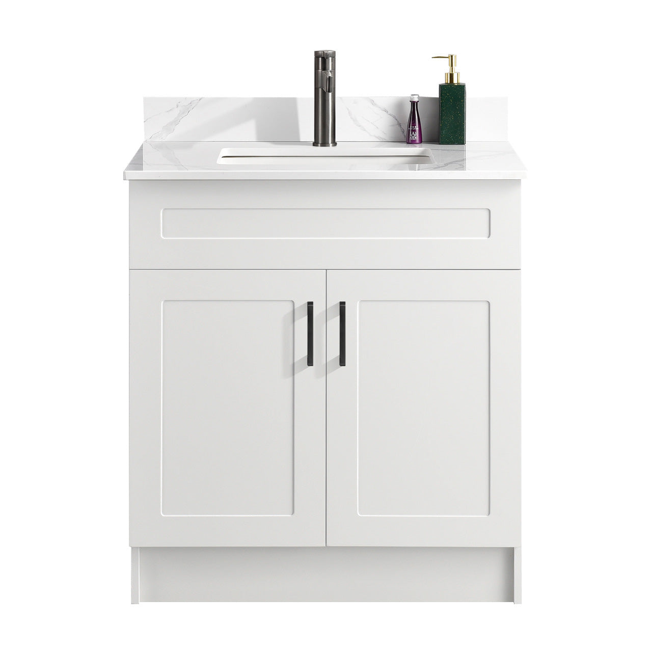 30″ Bathroom Vanity (HDF). Double Doors. Free Standing