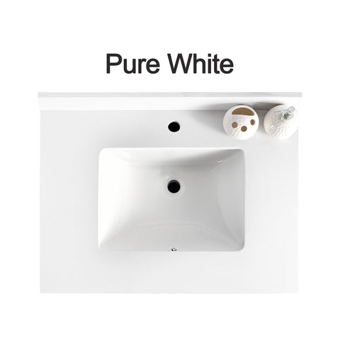 Countertop 37" x 22.5" Pure White