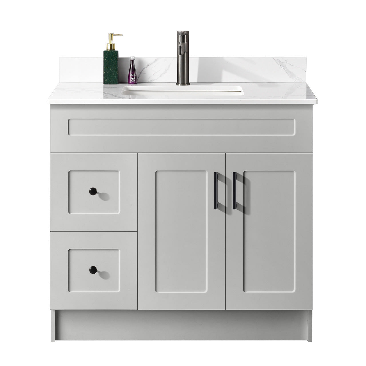 36″ Bathroom Vanity (HDF). Free Standing