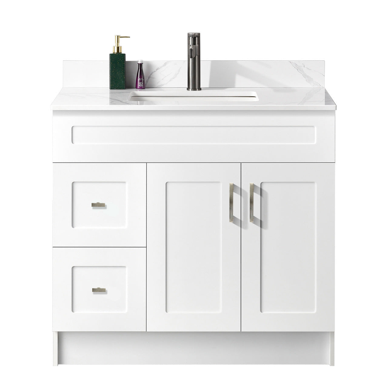 36″ Bathroom Vanity (HDF). Free Standing