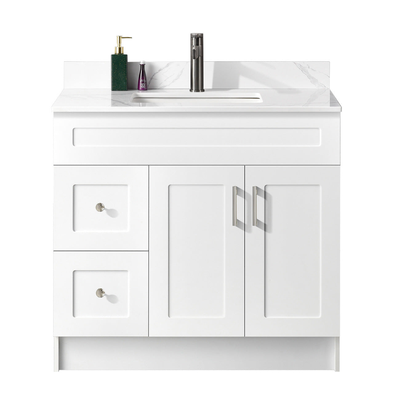 36″ Bathroom Vanity (HDF). Free Standing