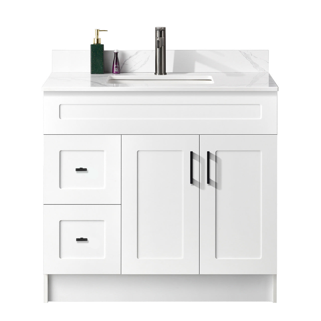 36″ Bathroom Vanity (HDF). Free Standing