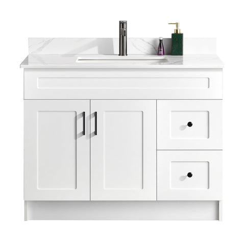 42″ Bathroom Vanity (HDF). Free Standing