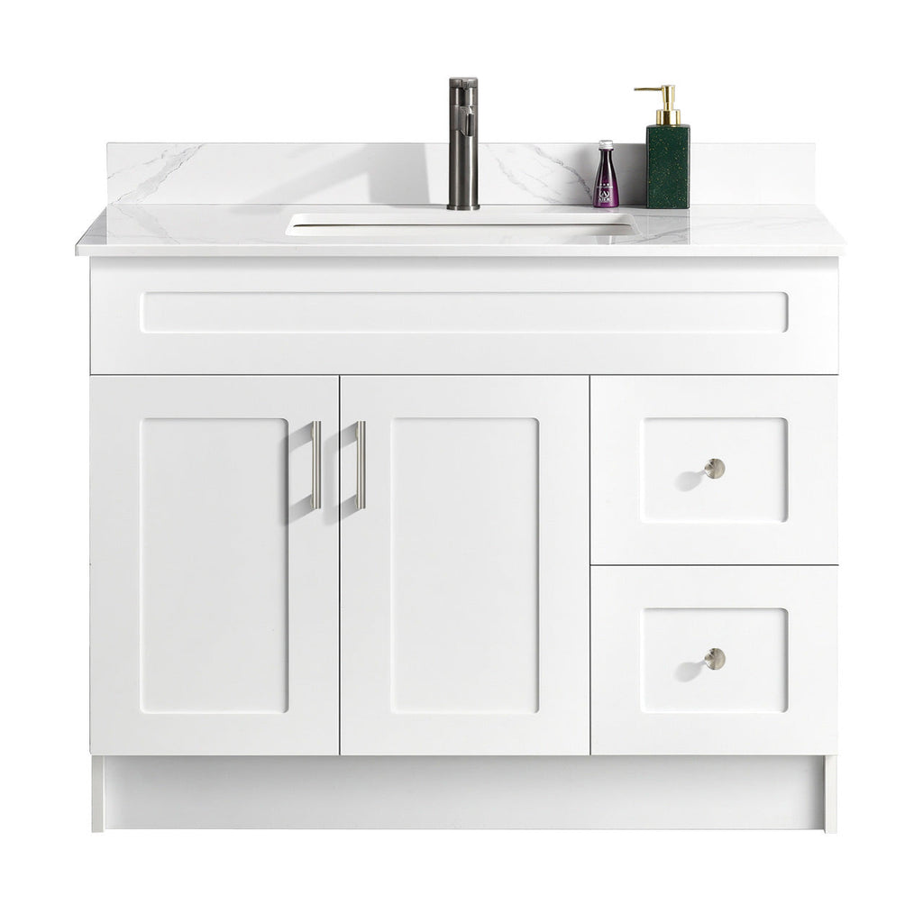 42″ Bathroom Vanity (HDF). Free Standing