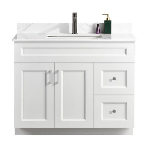 42″ Bathroom Vanity (Pinewood). Free Standing