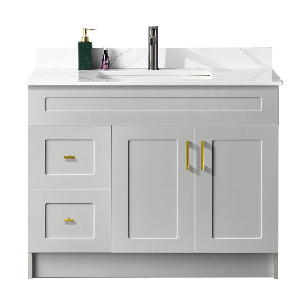 42″ Bathroom Vanity (HDF). Free Standing