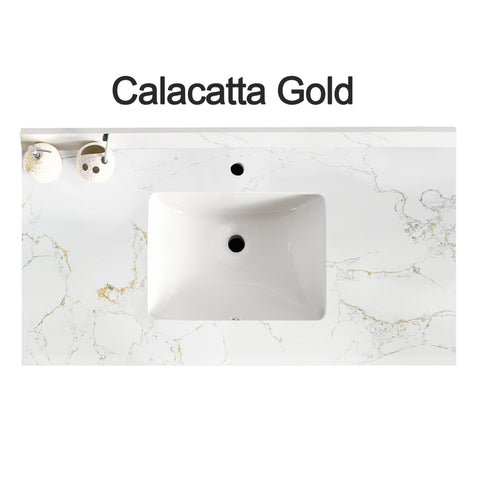 Countertop 49" x 22.5" Calacatta Gold