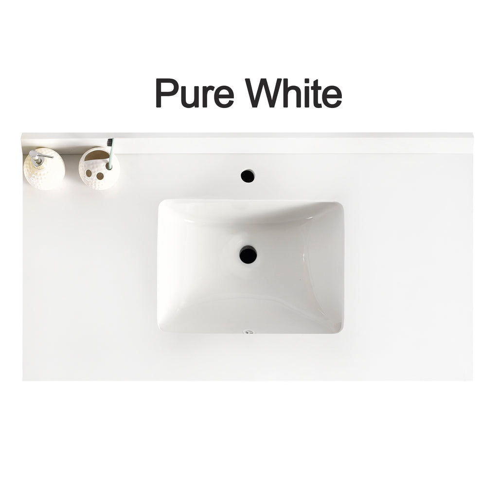 Countertop 49" x 22.5" Pure White