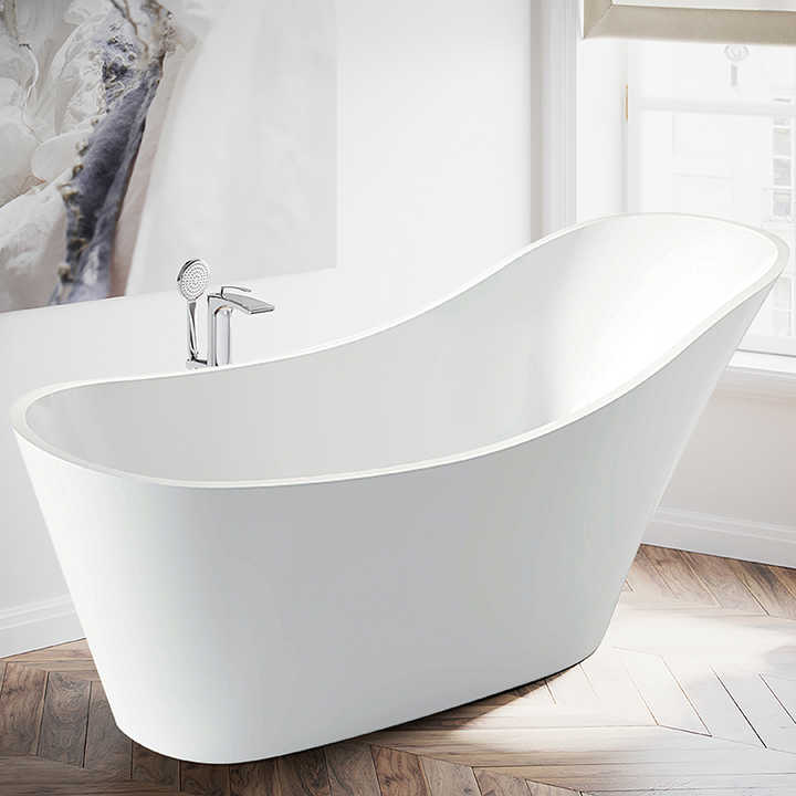 67" Freestanding Tub in White CM-5005