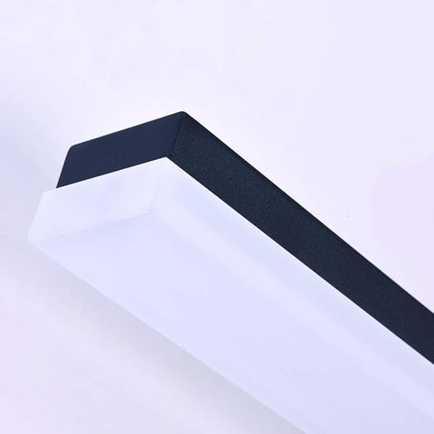 Minimalist Linear LED Wall Light – Matte Black Finish HT-9875 MB