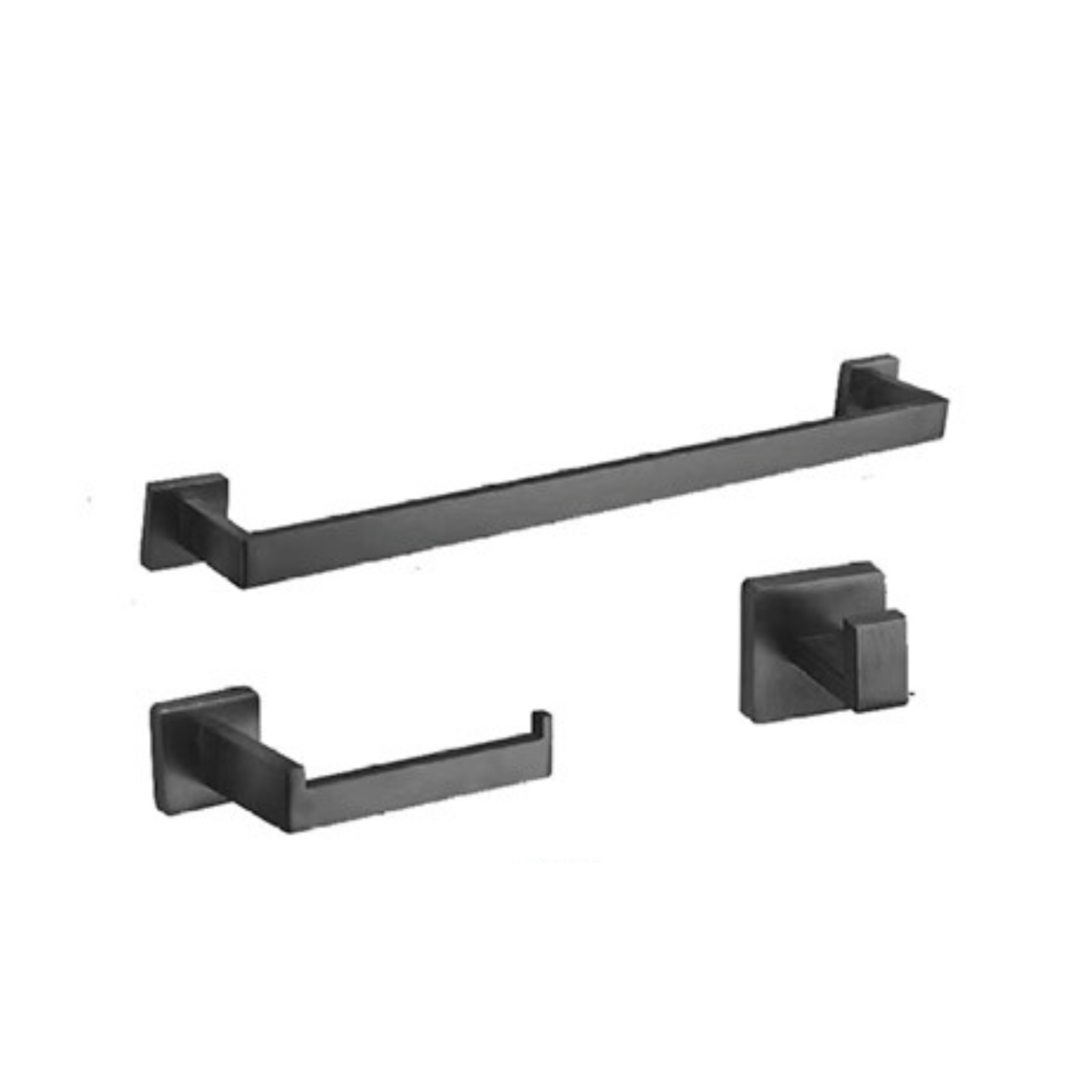 bathroom towel bar-Matt Black