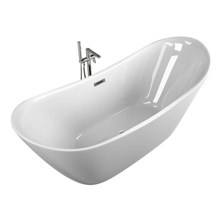 71" Freestanding Tub in White CM-7112