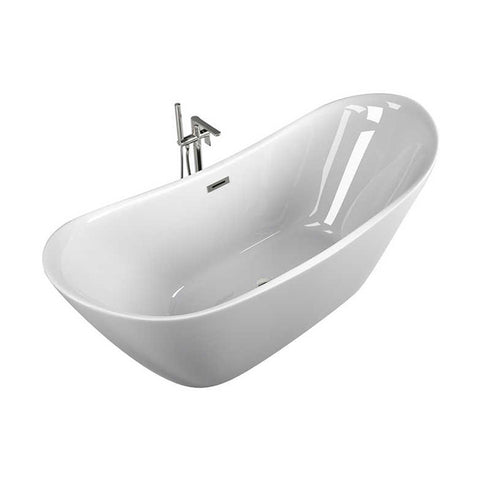 60" Freestanding Tub in White CM-7112