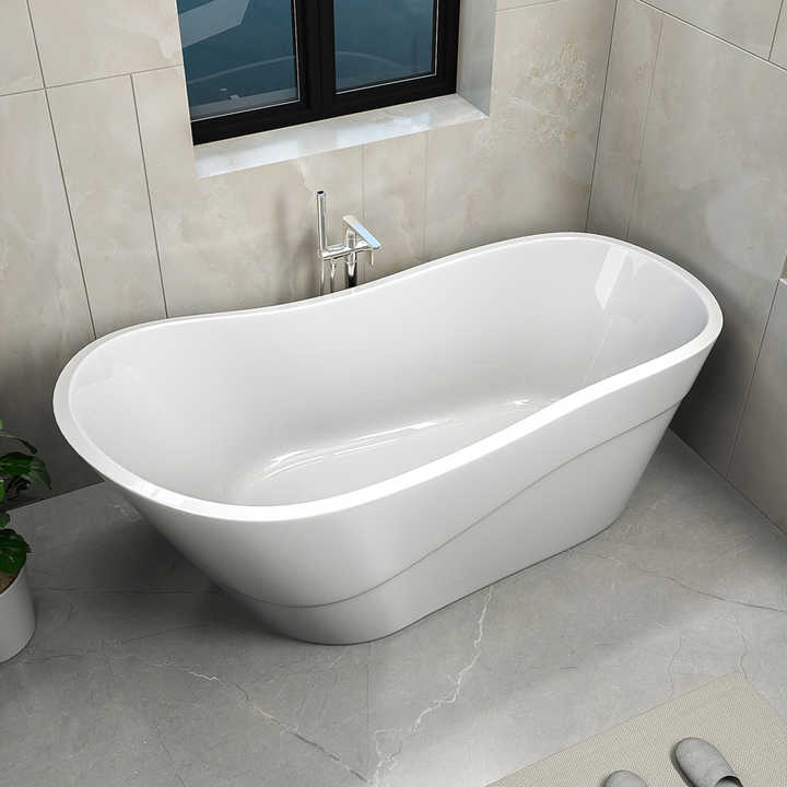 67" Freestanding Tub in White CM-7113