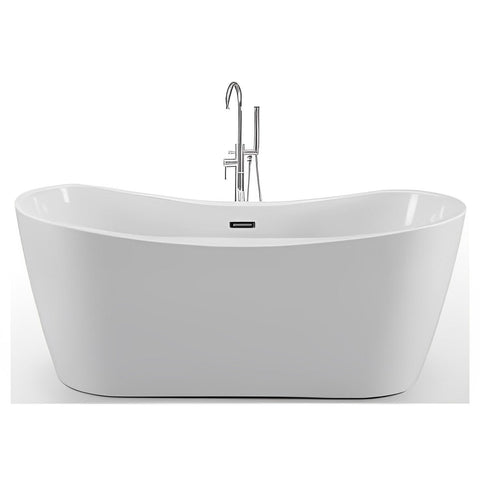 57" Freestanding Tub in White CM-7107