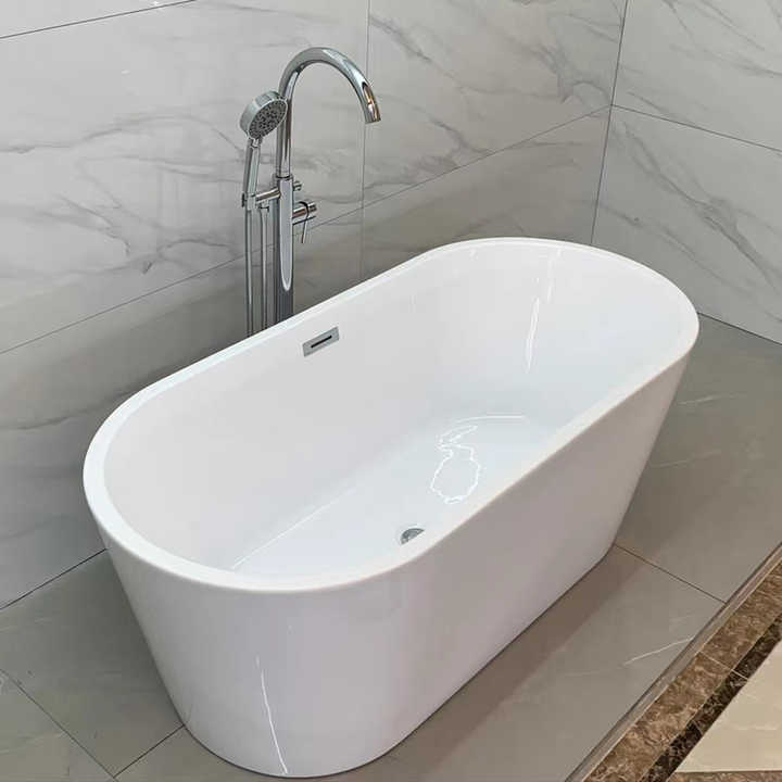 55" Freestanding Tub in White CM-7109