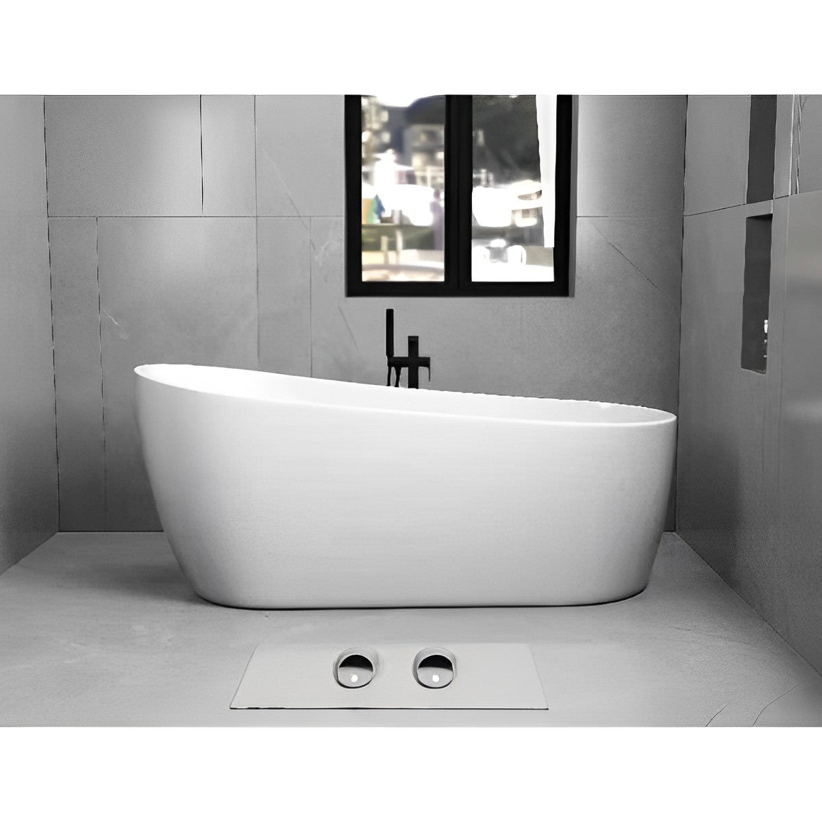 67" Freestanding Tub in White CM-7111