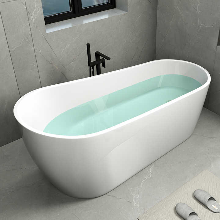 60" Freestanding Tub in White CM-7111