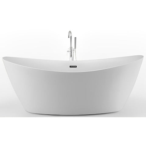 71" Freestanding Tub in White CM-7114