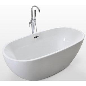 59" Freestanding Tub in White CM-7122