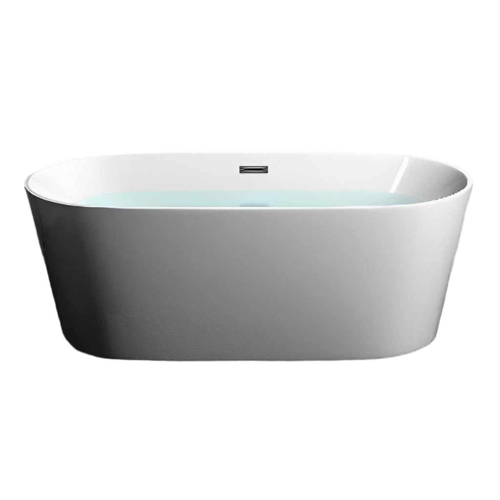 59" Freestanding Tub in White CM-7109