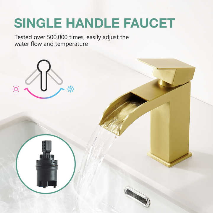 Single Hole Bathroom Faucet CM01153