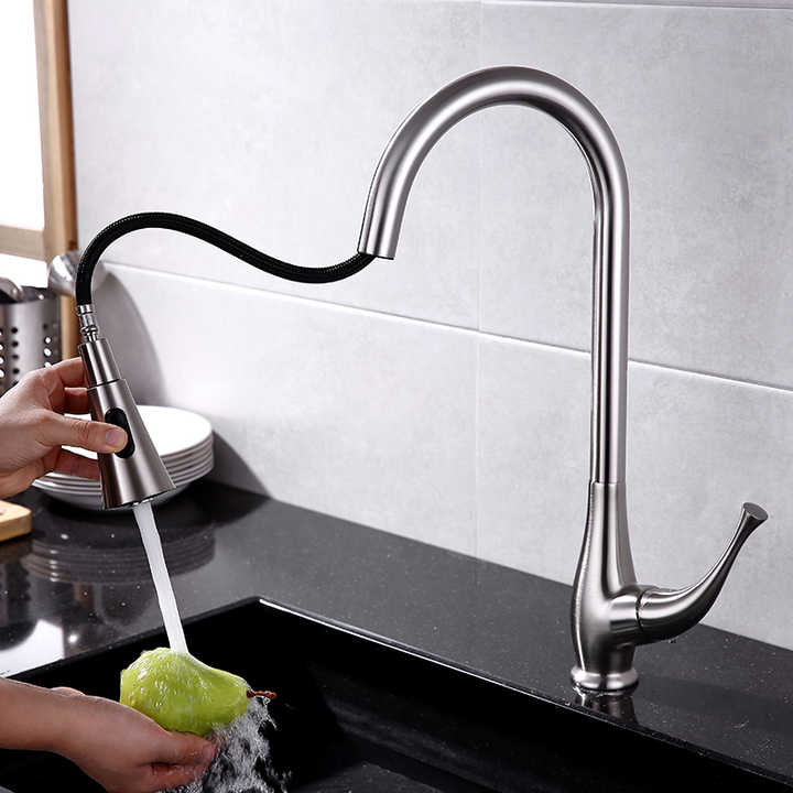 Pull-Down Kitchen Faucet with Sensor CZ372502