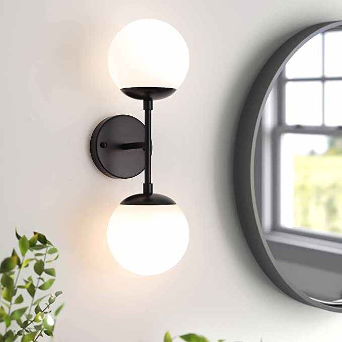 Modern Wall Sconce – Black & Gold Options HT-2048