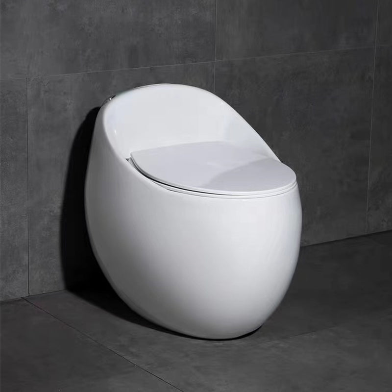 One-Piece Toilet Bowl 3158 – White, High-Efficiency Dual Flush with Soft-Close Seat