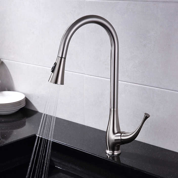 Pull-Down Kitchen Faucet with Sensor CZ372502