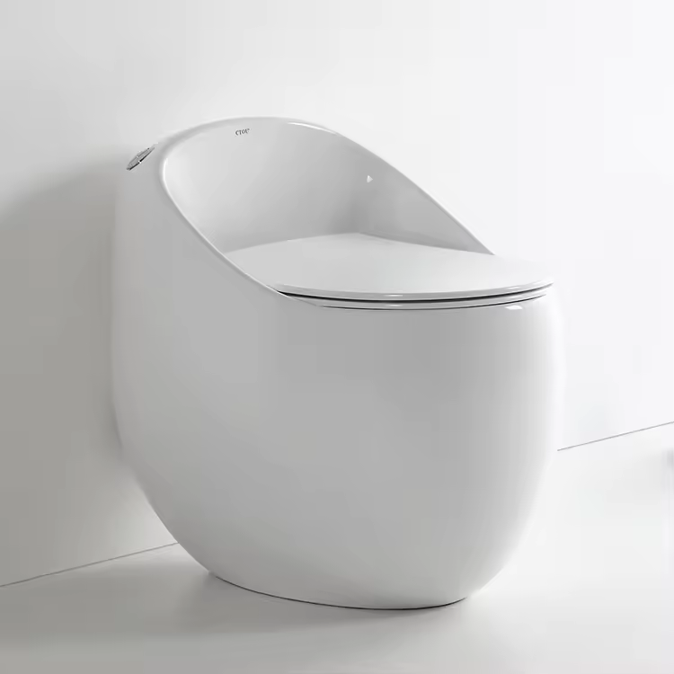 One-Piece Toilet Bowl 3158 – White, High-Efficiency Dual Flush with Soft-Close Seat