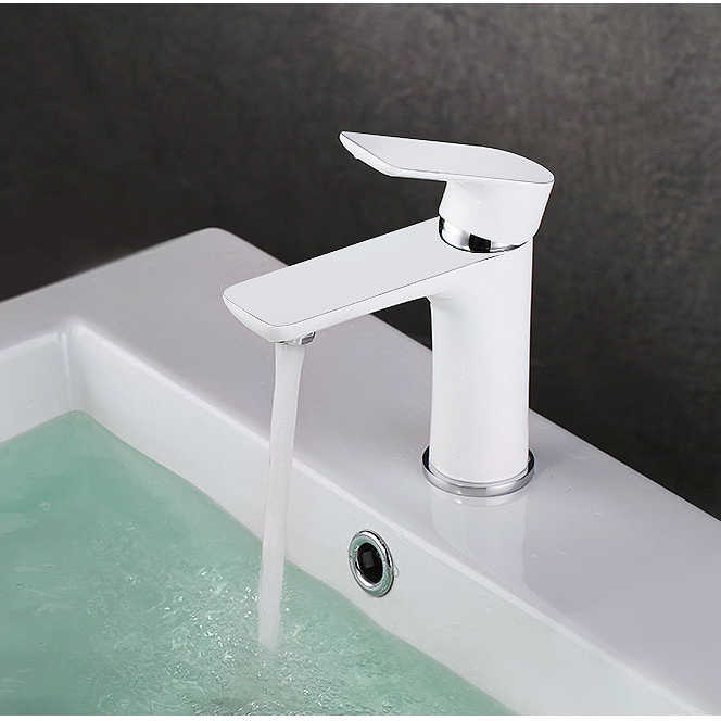 Single Hole Bathroom Faucet HT-8073WC