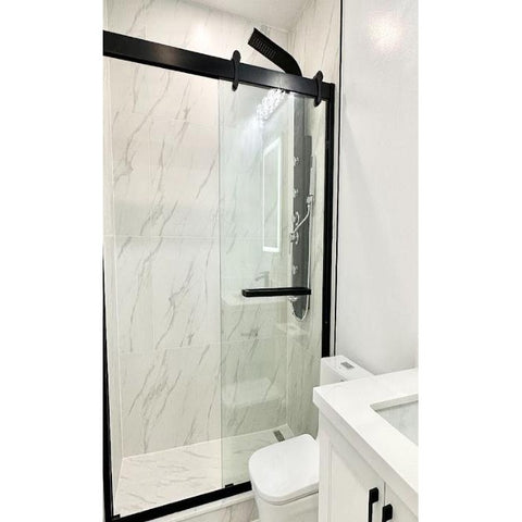 48"W x 70"H Standing Shower Door