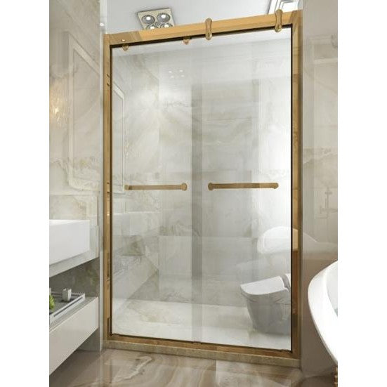 48"W x 70"H Standing Shower Door