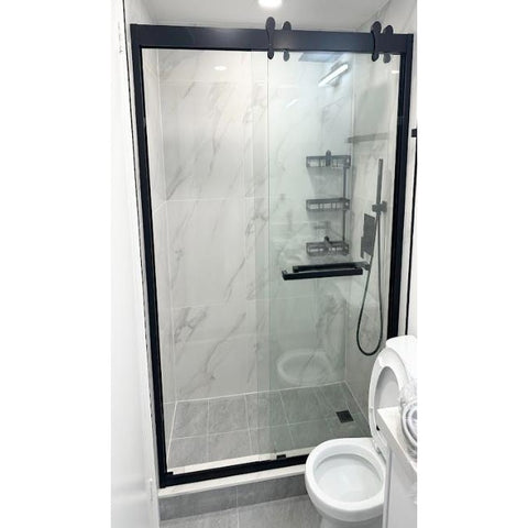 48"W x 77"H Standing Shower Door