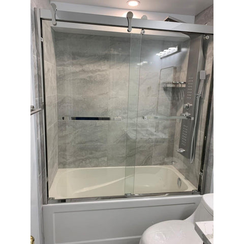 60"W x 60"H Bathtub Door