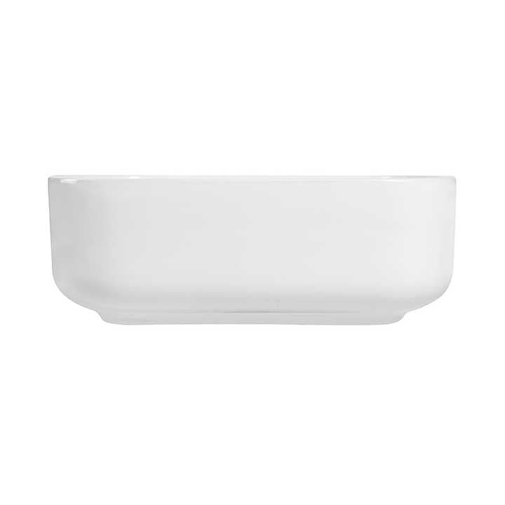 Square Ceramic Vessel Sink – White Finish  2258