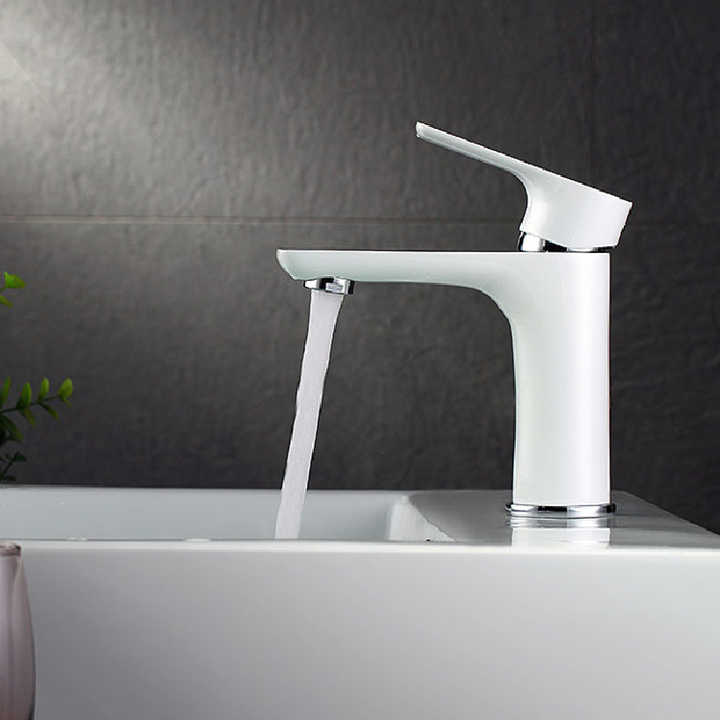 Single Hole Bathroom Faucet HT-8073WC