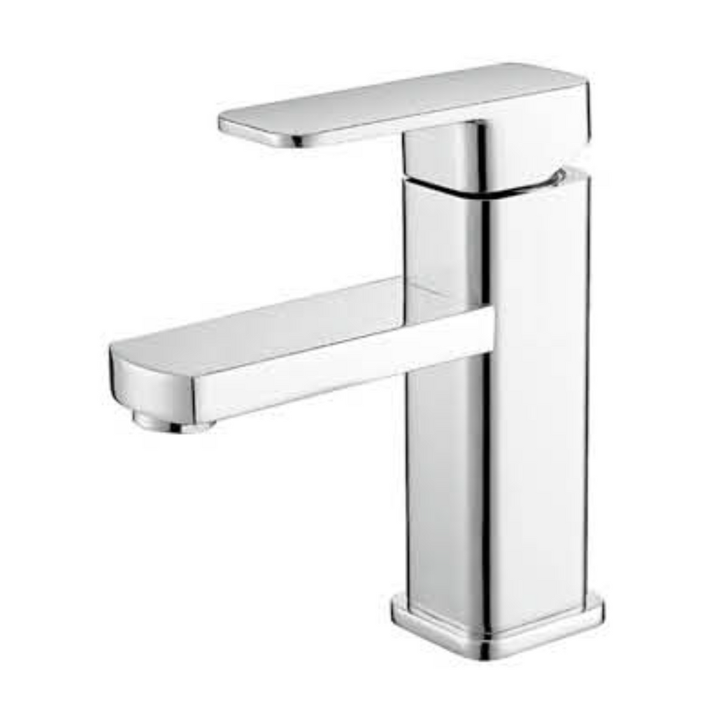 #8175 Stainless Steel Single Hole Bathroom Vanity Faucet-Brushed Nickel