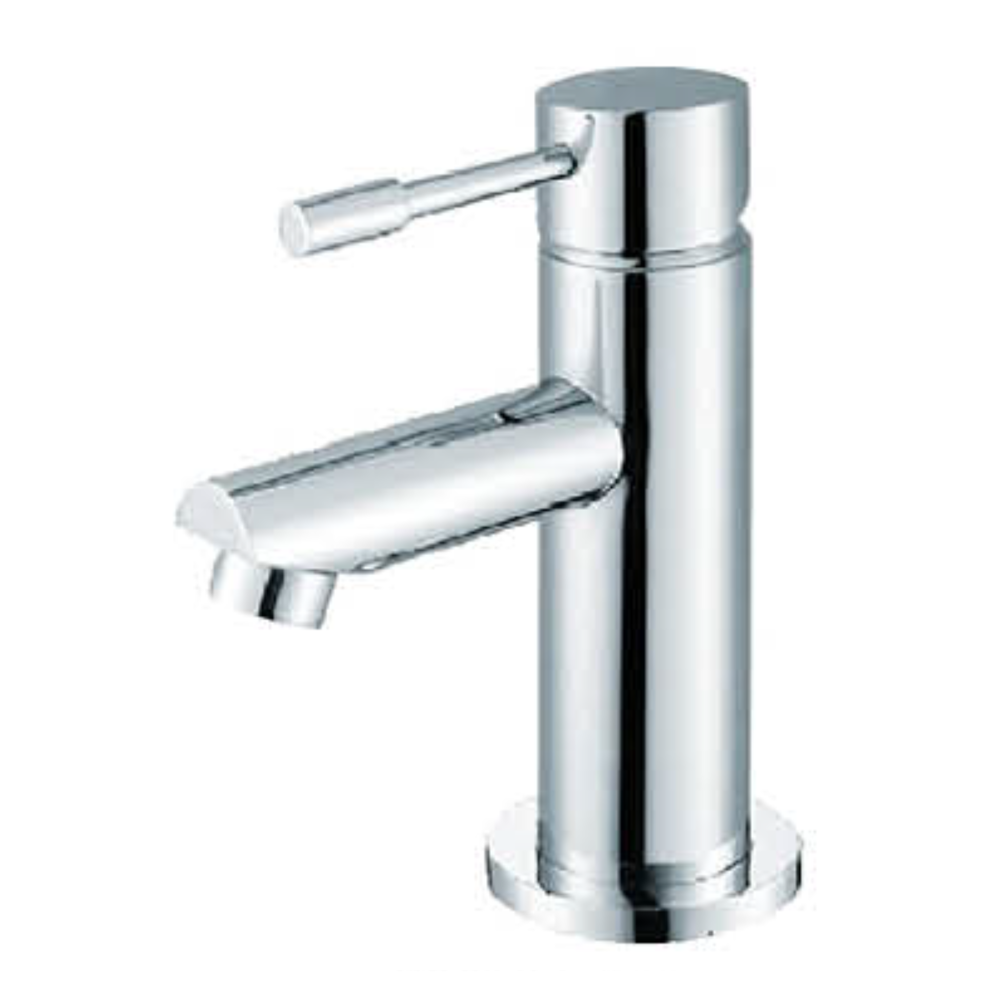 #8888 Stainless Steel Single Hole Bathroom Vanity Faucet-Chrome